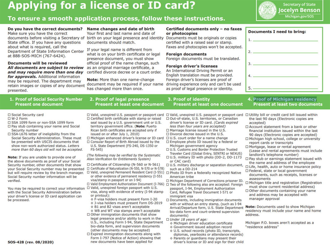 Michigan CDL Test Questions & Answers 2026: SOS Cheat Sheet